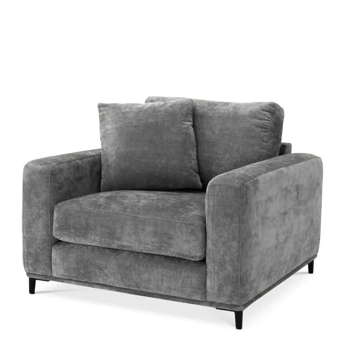 Fotoliu Feraud Clarck Grey 112482, Eichholtz